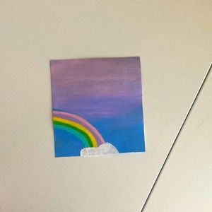 Cute rainbow painting!